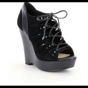 Gianni Bini Presli Lace-Up Wedges